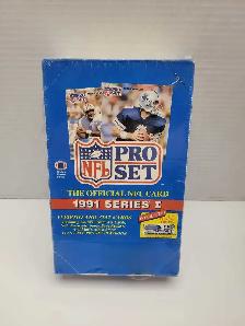 NFL Pro Set 1991 Series I Booster Box NEW