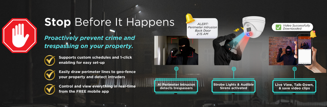 4K Security Camera CCTV Installation | No Monthly Fees