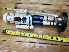 Bearded Toronto Maple Leafs Hockey Wooden Nutcracker Statue ! - Photo 6