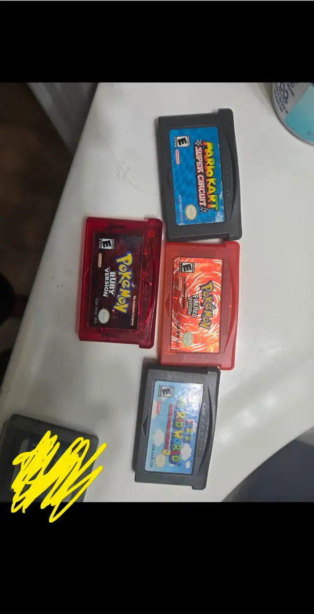 Gameboy advance games pokemon