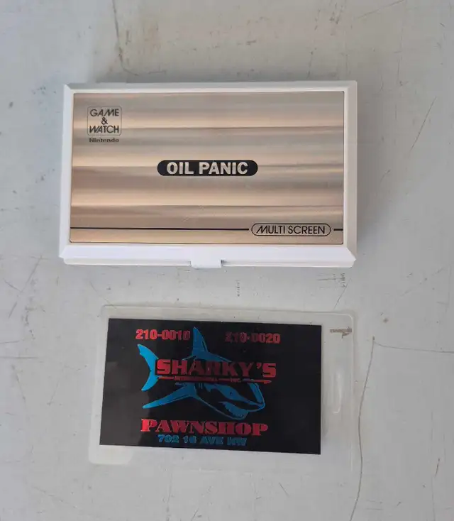1982 Nintendo OP51 Oil Panic game (31128451)