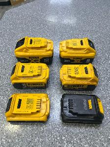 Dewalt 18V Batteries