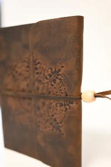 Leather Journal Writing Notebook Handmade in Italy Brand New - Photo 6