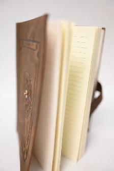 Leather Journal Writing Notebook Handmade in Italy Brand New - Photo 10