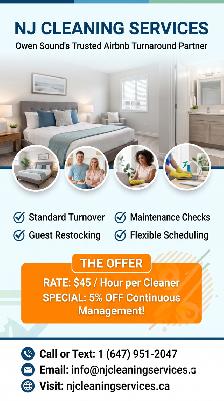 Airbnb Turnarounds & Management – Save 5% on Continuous Care!