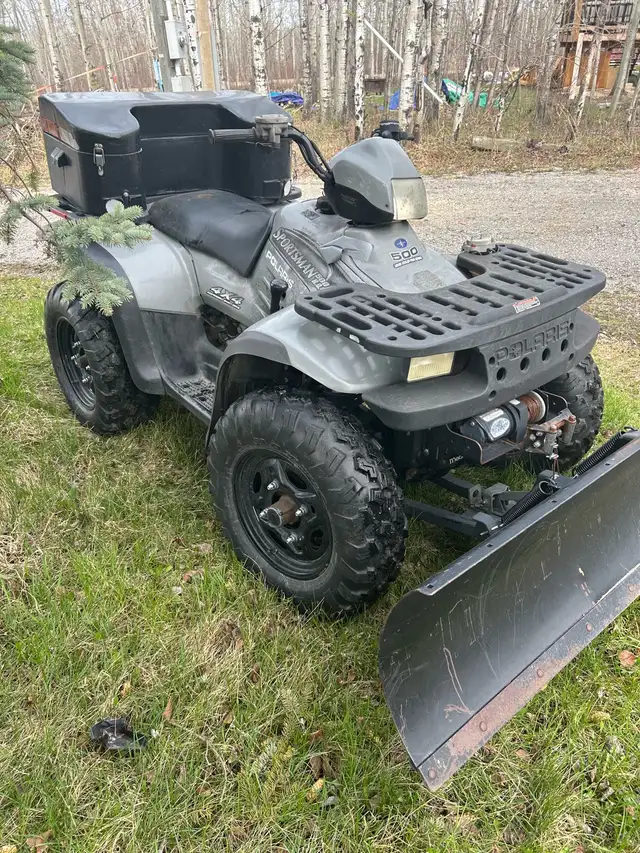 2000 Polaris&nbsp.&nbsp.Sportsman 500 with snow plow & winch