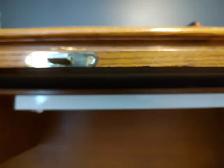 Vintage look solid wood roll top desk - Photo 5