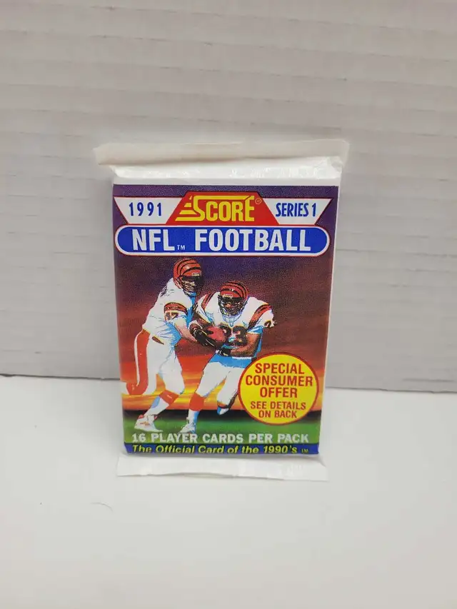 NFL Score 1991 Series I Sports Card Pack NEW