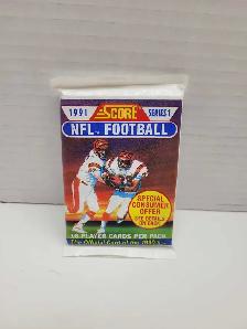 NFL Score 1991 Series I Sports Card Pack NEW