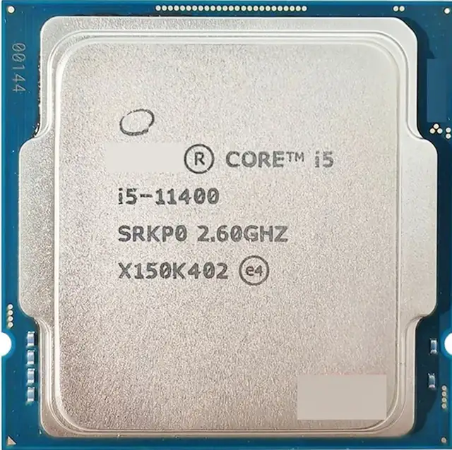 11th Gen  i5 11400 4.4GHz 6X Core Socket 1151 LGA 1200