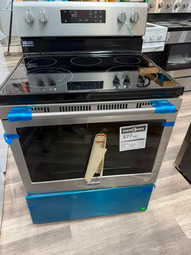 Maytag Stainless Steel Electric Stove 30' - Boxing Day Sale