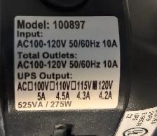 APC Back-UPS XS 1200 Power Sentry Battery Backup Needs Batteries - Photo 7