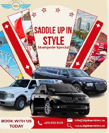 Stampede Special-$525 for 3hrs-Big Dream Limousine