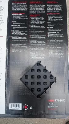Dry Barrier waterproof subfloor tiles for basement floors etc. - Photo 4