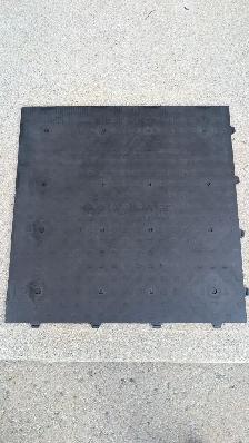 Dry Barrier waterproof subfloor tiles for basement floors etc. - Photo 6