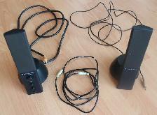 Altec Lansing computer speakers in good condition.