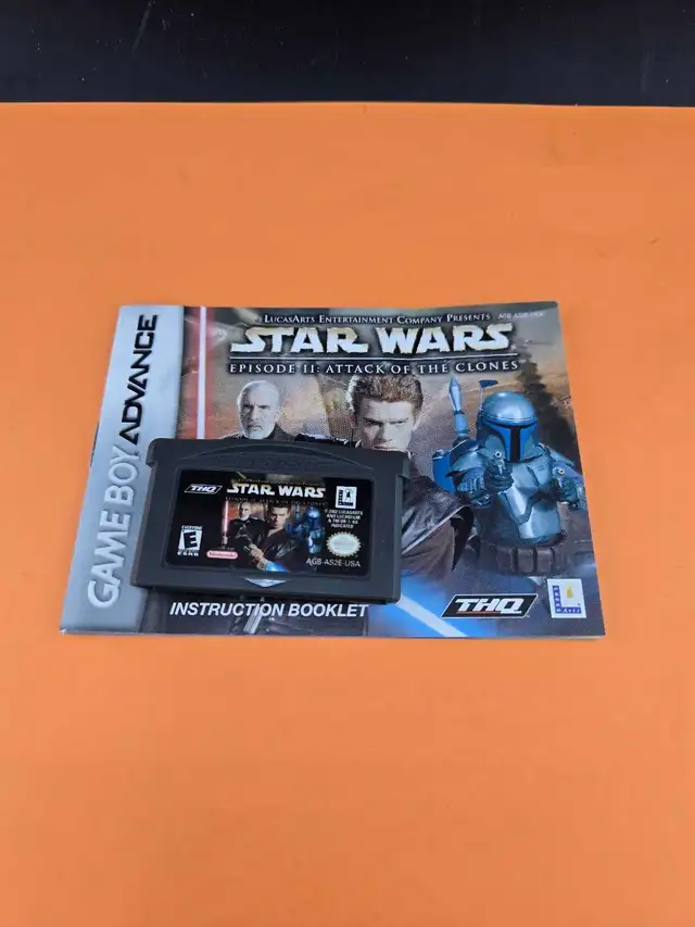 Gameboy Advance Star Wars Attack of the Clones