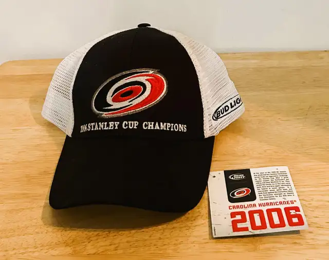 2006 Carolina Hurricanes Stanley Cup Champs Adjust Baseball Cap
