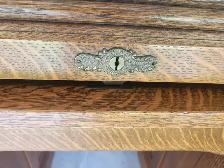 1920s era Antique Roll top desk from old CN Rail Office - Photo 3