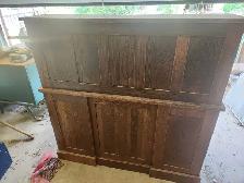 1920s era Antique Roll top desk from old CN Rail Office - Photo 4