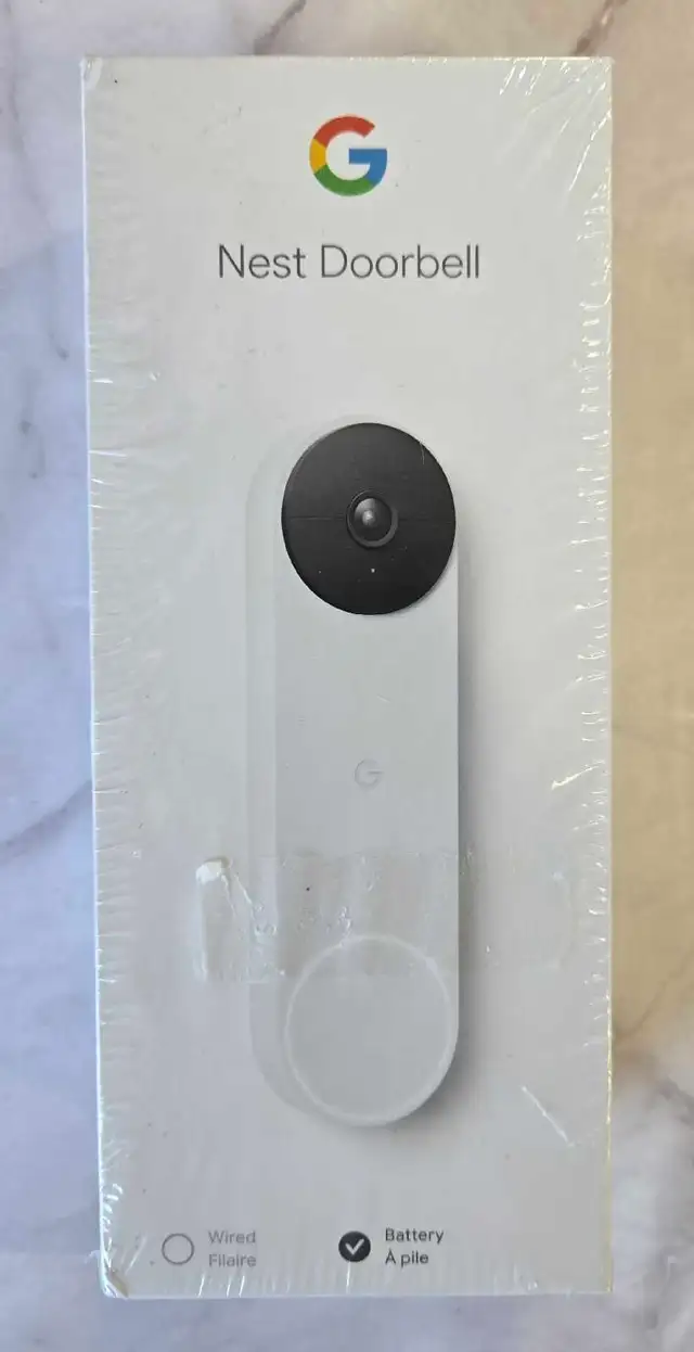 NEW GOOGLE NEST DOORBELL GWX3T
