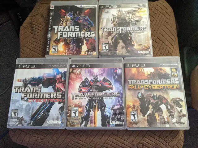 Transformers PS3 Lot