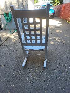 white wooden chair - Photo 3