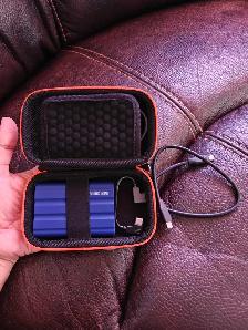 Like new Mint- Samsung T7 Shield 2TB Portable SSD- Blue - Photo 6