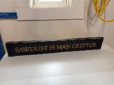workshop sign