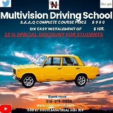 class-5, car , full driving course from SAAQ approved SCHOOL - Photo 5