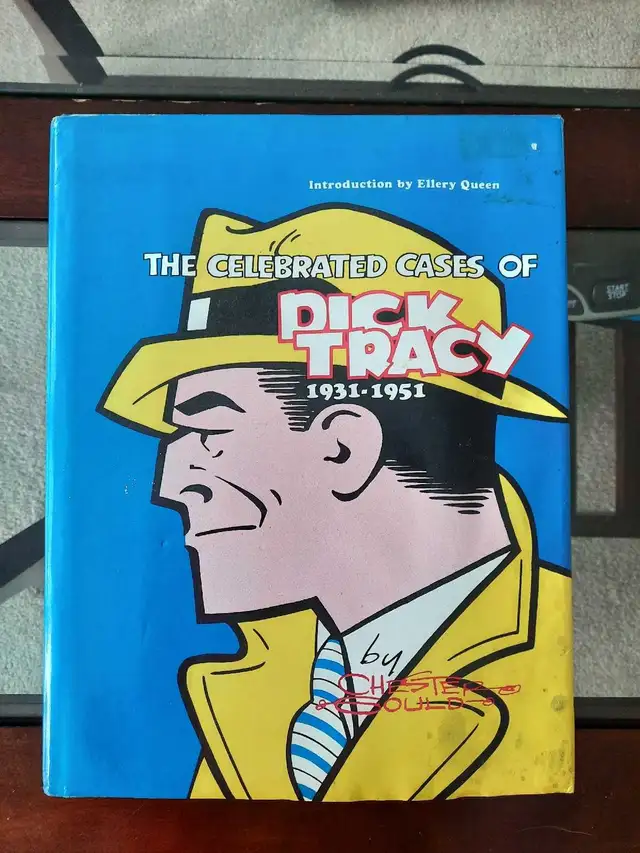 Dick Tracy Hardcover Book: The Celebrated Cases of Dick Tracy