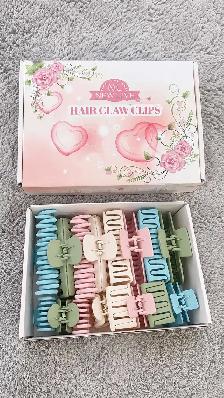 Brand New 16-Pc Multi-Shape Hair Claw Clip Box Set (read descrip - Photo 2