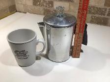 Aluminum Coffee percolator 3-4 cup