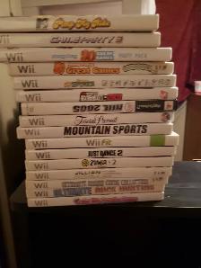 16 Nintendo wii games