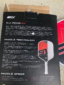 SLK Premium Pickle ball set. 2 paddles, 4 balls and a carry - Photo 3
