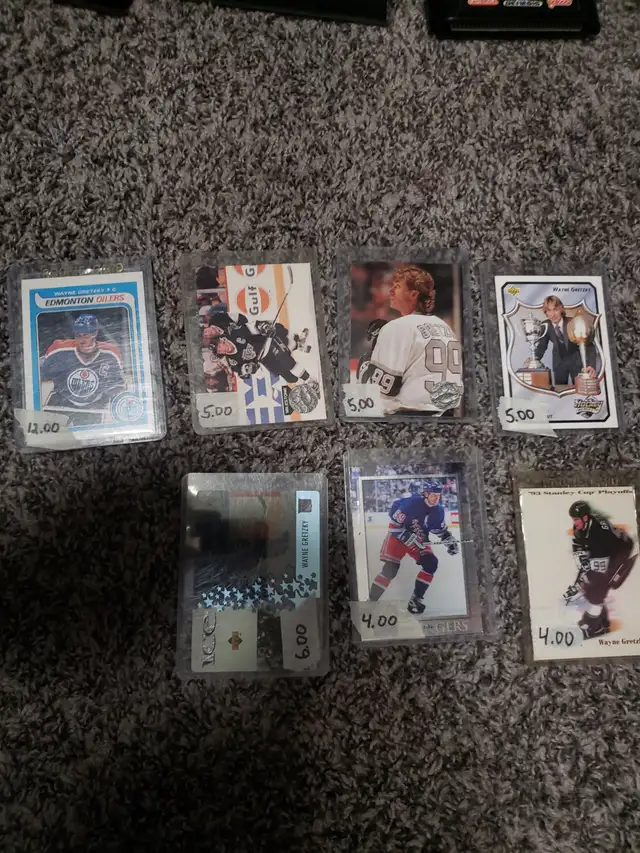 Wayne Gretzky 7 cards