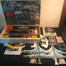 AFX Slot Car Set