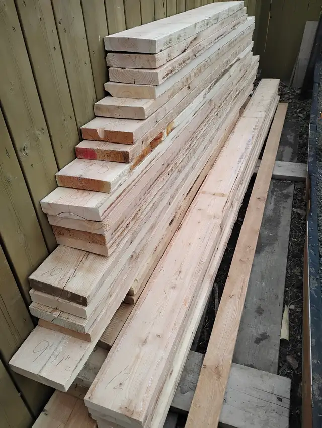 New D Fir 2' x 8'  Lumber  Precision Rough Cut Lumber