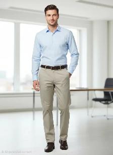 BRAND NEW MEN'S FORMAL PANT WITH A NEW BELT (36 X 30) - Photo 3