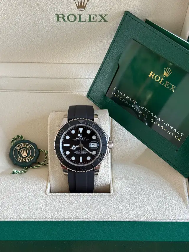 Rolex Yacht-Master 42mm White Gold Full Set Way under MSRP!