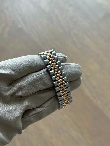 Rolex Datejust 36mm Two-tone Factory Diamond Bezel - Photo 2