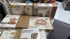 Rolife & ROKR DIY Wooden Puzzles, Book Nooks, Miniature Houses - Photo 3