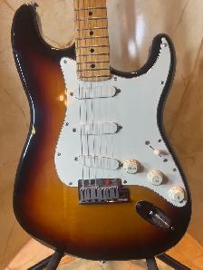 1988 Fender Stratocaster Plus - Mint - OHSC - Gold Lace Sensor - Photo 2