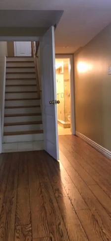 One bedroom basement , separate entrance. $1,200