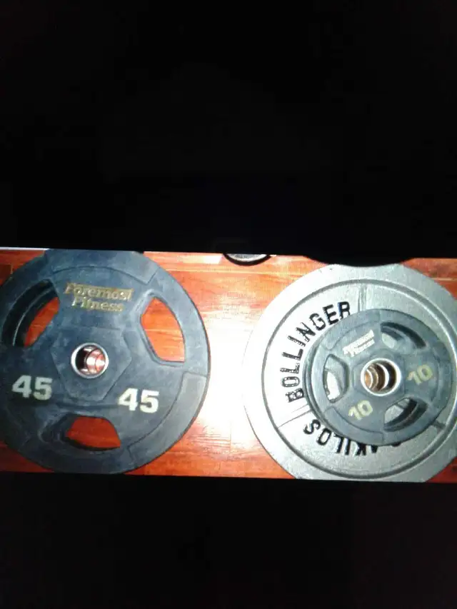 Trading Olympic weights for kettlebells/dumbbells or ?