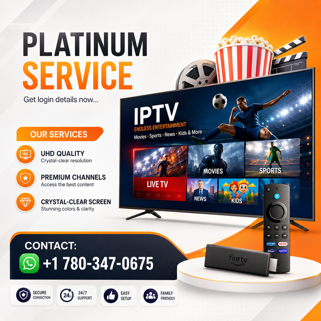 High Performance 4K TV Streaming Subscription Available