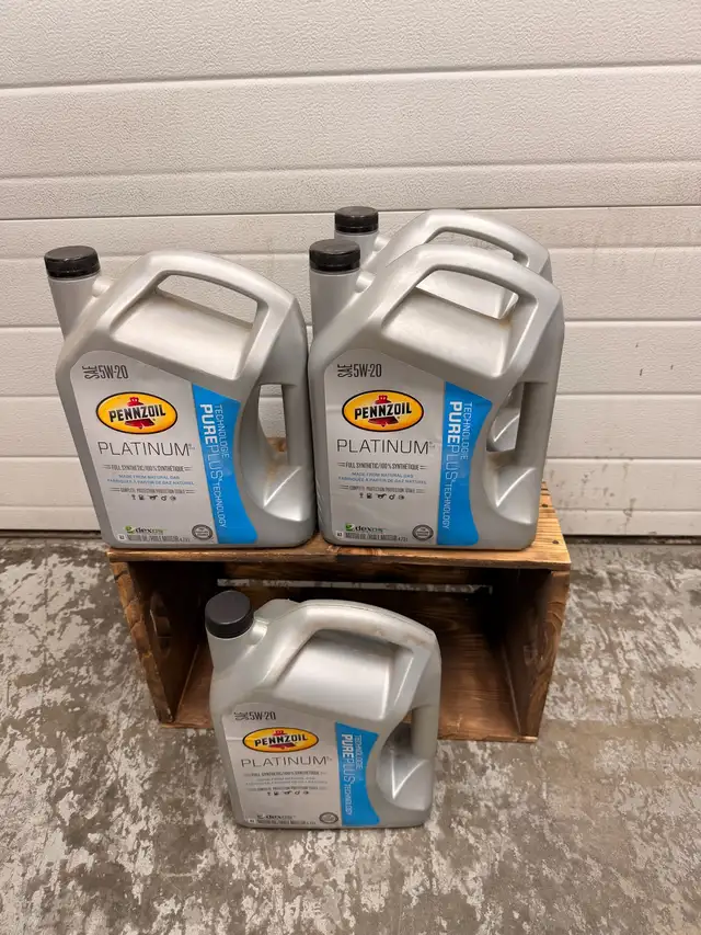 Pennzoil 5w20 Synthetic Motor Oil