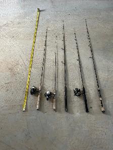 fishing pole and reel