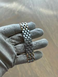 Cartier Panthere Medium 3 Row Two-Tone Very Rare - Photo 3