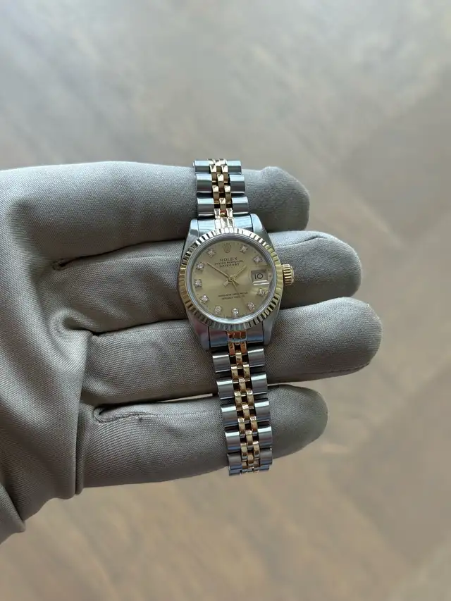 Rolex Datejust Two-Tone Diamond Dial 26mm